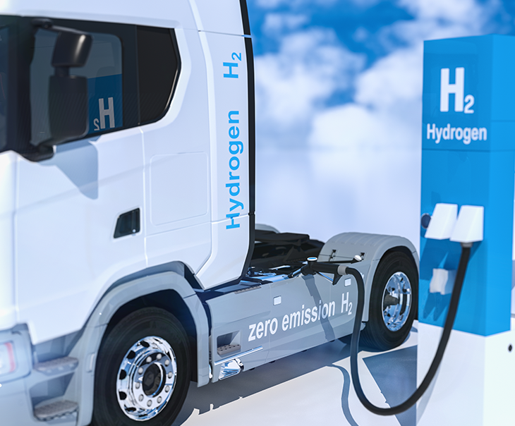 waterstof vrachtwagen mobility media 2020 foto shutterstock